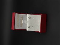 Orecchini Gioielleria Dossena  in Oro bianco Diamante 0.07 Ct OROR-106-253 - OROR-106-253